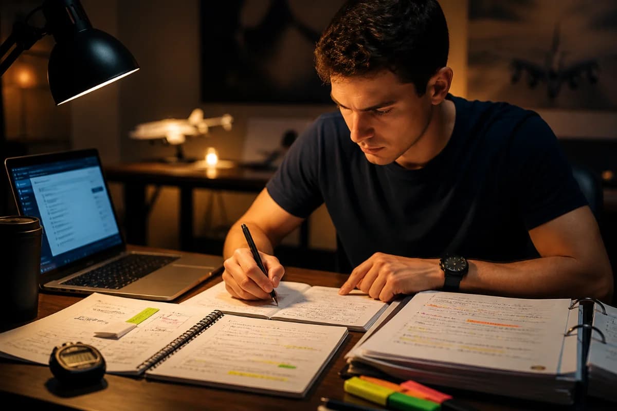 Como revisar conteúdo da ANAC de forma estratégica nas últimas semanas?