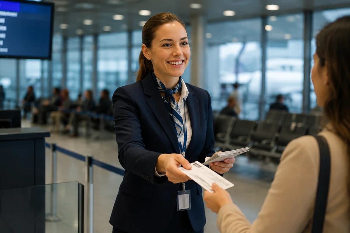 Quais habilidades fazem um agente de aeroporto ser promovido rapidamente