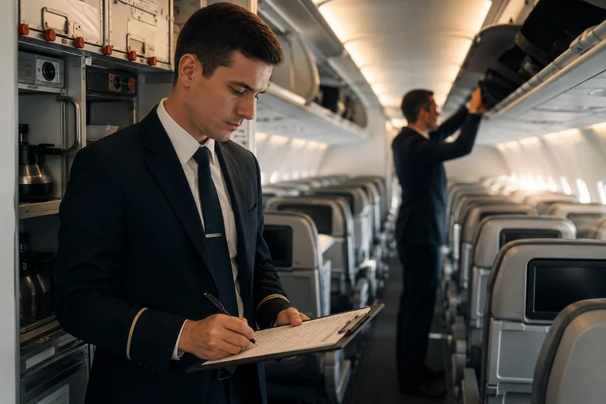 Quais hábitos fazem um comissário se destacar nas companhias aéreas?
