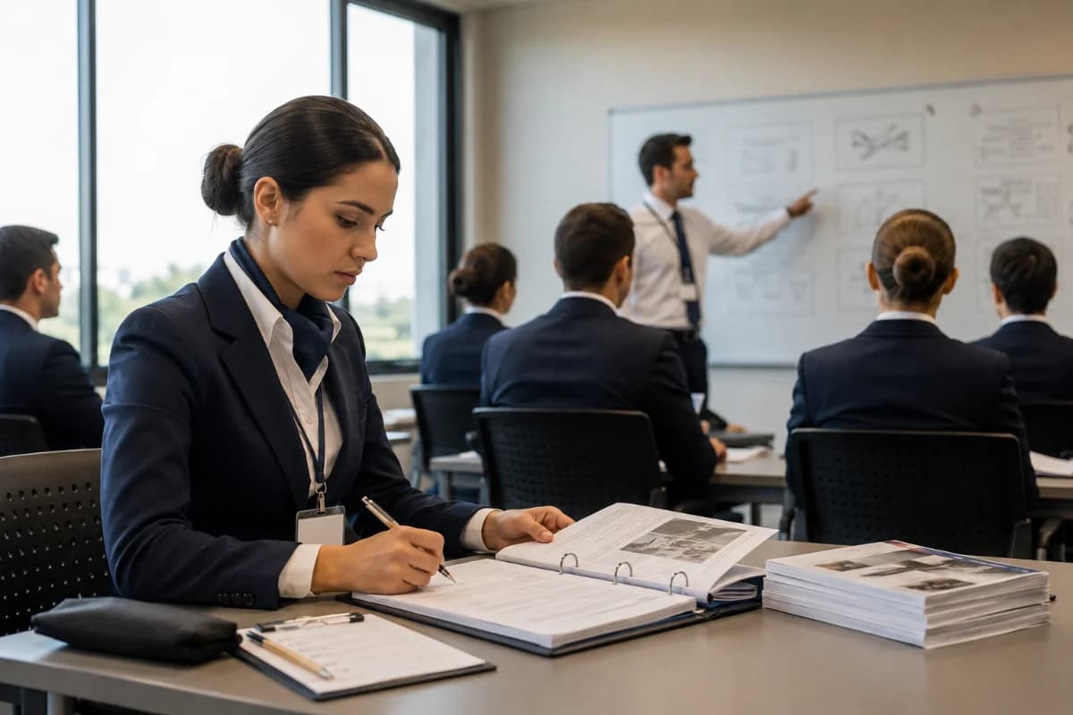 Quais erros atrasam a aprovação de alunos no curso de comissário